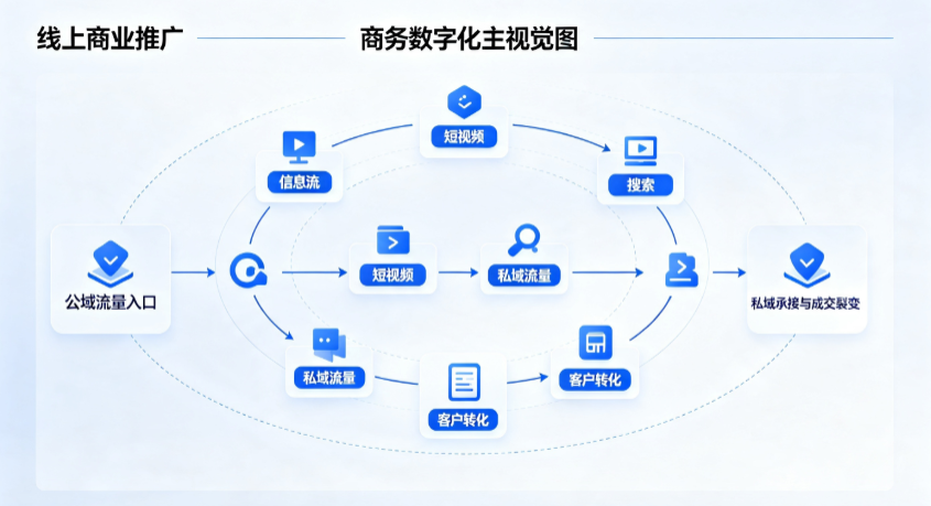 南芬区线上商业推广怎么做？全域流量闭环搭建与低成本转化实战指南